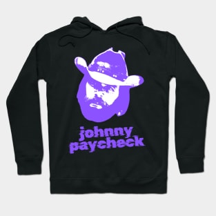 Johnny paycheck ||| 70s retro Hoodie